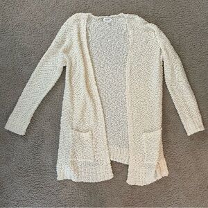 Pink Rose Textured Cardigan